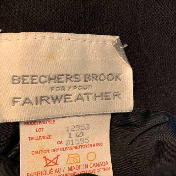 Beecher Brook by Fairweather Stylish Black ‘Hook close’ Skirt - Picture 6 of 6